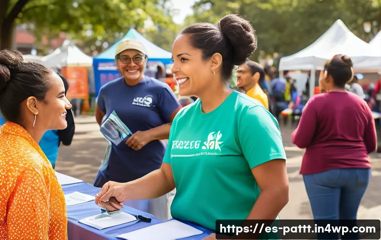 대안경제 모델의 건강과 복지 접근법 - A vibrant community health fair in a colorful Latin American neighborhood, featuring diverse groups ...